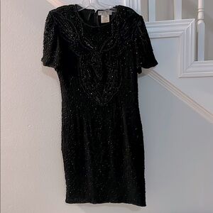 Adrianna Papell vintage‎ Black Beaded Mini Dress
Upscale luxury holiday cruise